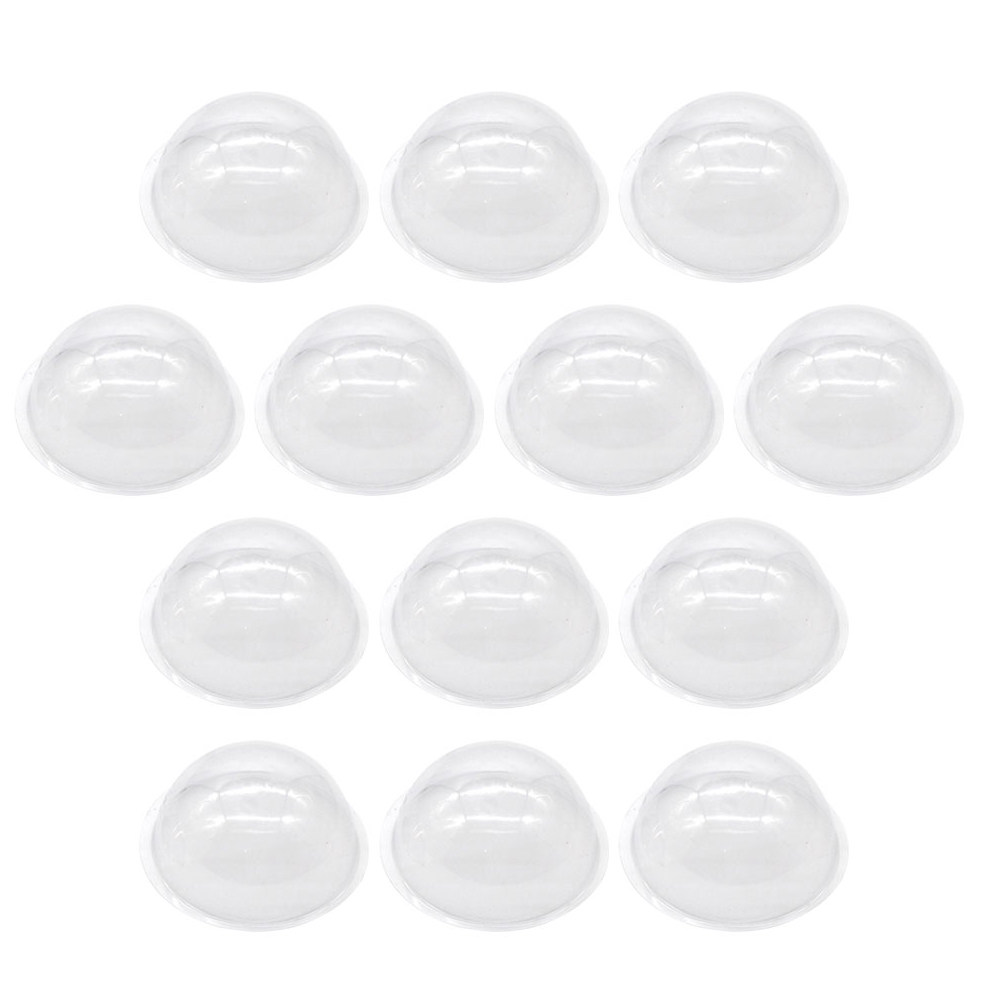 Plastic Dome Clear - 30 قطعة من أغطية قبة كرة